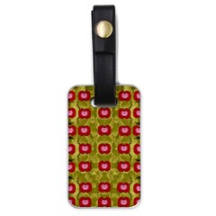 Happy Floral Days In Colors Luggage Tag (one Side) by pepitasart