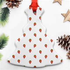 Cartoon Style Strawberry Pattern Ornament (christmas Tree) 