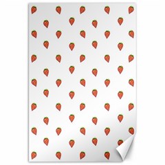 Cartoon Style Strawberry Pattern Canvas 20  X 30 