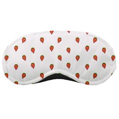 Cartoon Style Strawberry Pattern Sleeping Mask