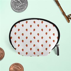 Cartoon Style Strawberry Pattern Accessory Pouch (small) by dflcprintsclothing