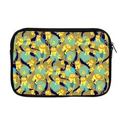 Cute Lions Pattern Apple Macbook Pro 17  Zipper Case by bloomingvinedesign