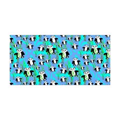 Cute Panda Bears Pattern Yoga Headband by bloomingvinedesign