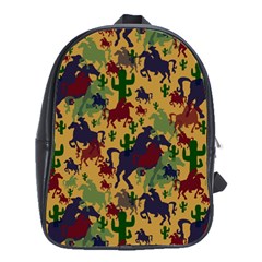 Cowboys Pattern School Bag (Large)