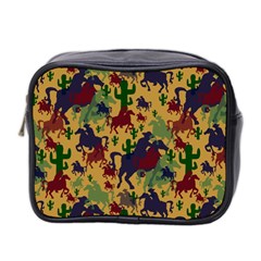 Cowboys Pattern Mini Toiletries Bag (Two Sides)