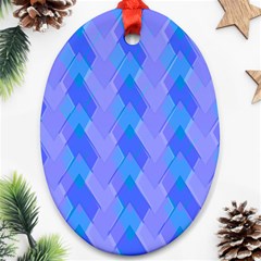 Pastelargyle Ornament (oval) by designsbyamerianna