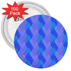 Pastelargyle 3  Buttons (100 Pack)  by designsbyamerianna