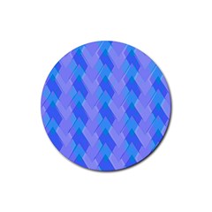 Pastelargyle Rubber Round Coaster (4 Pack)  by designsbyamerianna