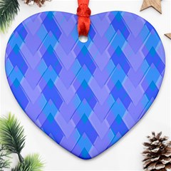 Pastelargyle Heart Ornament (two Sides)