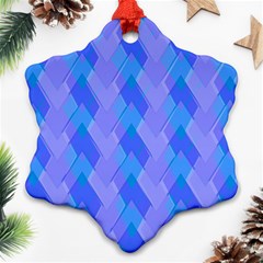 Pastelargyle Snowflake Ornament (two Sides)