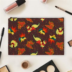 Fire Type Cosmetic Bag (large) by Mezalola