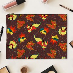 Fire Type Cosmetic Bag (xl) by Mezalola