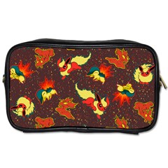 Fire Type Toiletries Bag (two Sides)