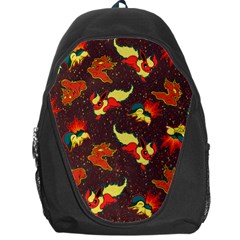 Fire Type Backpack Bag by Mezalola