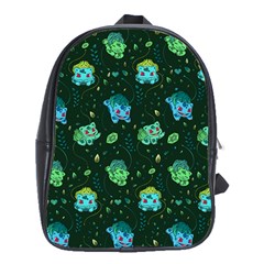 Grass Love School Bag (xl) by Mezalola