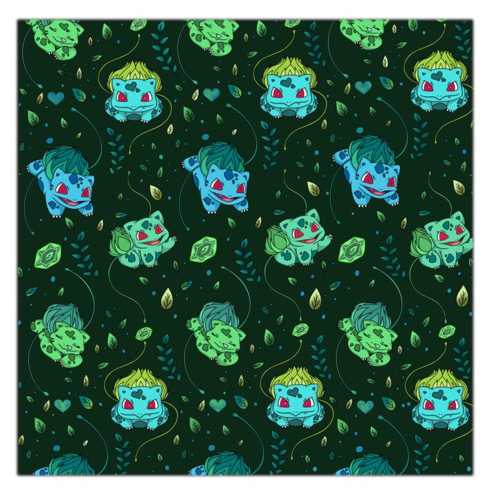 grass love Large Satin Scarf (Square)