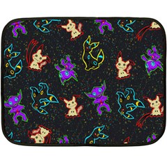 Mimi Double Sided Fleece Blanket (mini)  by Mezalola