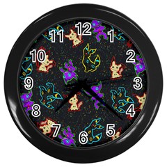 Mimi Wall Clock (black) by Mezalola