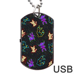 Mimi Dog Tag Usb Flash (one Side) by Mezalola