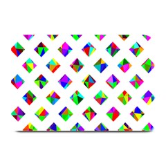 Rainbow Lattice Plate Mats by Mariart