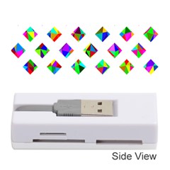 Rainbow Lattice Memory Card Reader (stick) by Mariart