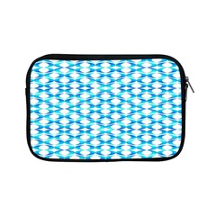 Fabric Geometric Aqua Crescents Apple Ipad Mini Zipper Cases by Bajindul