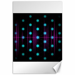 Sound Wave Frequency Canvas 12  X 18  by HermanTelo