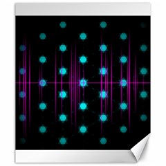 Sound Wave Frequency Canvas 20  X 24  by HermanTelo