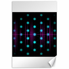 Sound Wave Frequency Canvas 24  X 36 