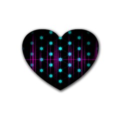 Sound Wave Frequency Heart Coaster (4 Pack) 