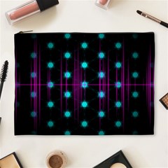 Sound Wave Frequency Cosmetic Bag (xl)