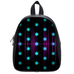 Sound Wave Frequency School Bag (small)