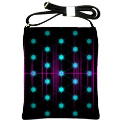 Sound Wave Frequency Shoulder Sling Bag