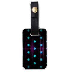 Sound Wave Frequency Luggage Tag (one Side)