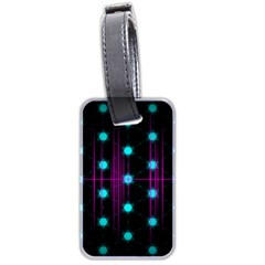 Sound Wave Frequency Luggage Tag (two Sides)