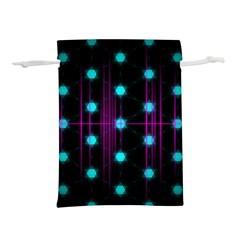 Sound Wave Frequency Lightweight Drawstring Pouch (s) by HermanTelo