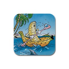 Tropical Paradise Drink Coasters 4 Pack (square) by jmujunen