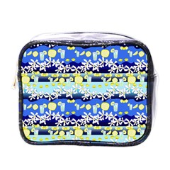 Lemonade Pattern Mini Toiletries Bag (one Side) by bloomingvinedesign