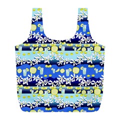 Lemonade Pattern Full Print Recycle Bag (l) by bloomingvinedesign