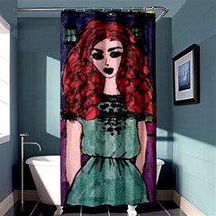 Sandy Shower Curtain 36  X 72  (stall)  by snowwhitegirl