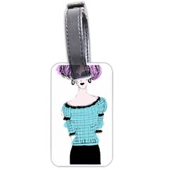 Elissa Luggage Tag (one Side) by snowwhitegirl