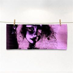 Sad Doll Pink Glow Hand Towel