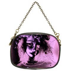 Sad Doll Pink Glow Chain Purse (One Side)