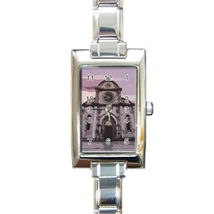 Cathedral Rectangle Italian Charm Watch by snowwhitegirl