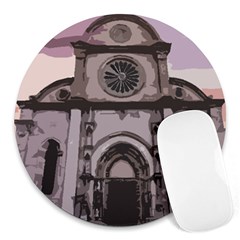 Cathedral Round Mousepads by snowwhitegirl