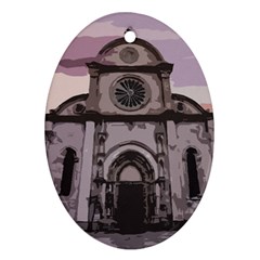 Cathedral Ornament (oval) by snowwhitegirl