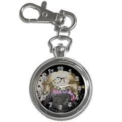 Cat Ears Doll Stained Glass Key Chain Watches by snowwhitegirl