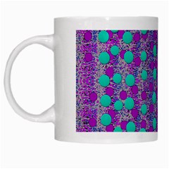 Happy Days Of Free  Polka Dots Decorative White Mugs by pepitasart