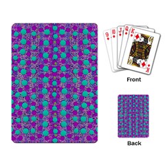 Happy Days Of Free  Polka Dots Decorative Playing Cards Single Design (rectangle) by pepitasart