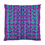 Happy Days Of Free  Polka Dots Decorative Standard Cushion Case (Two Sides) Back